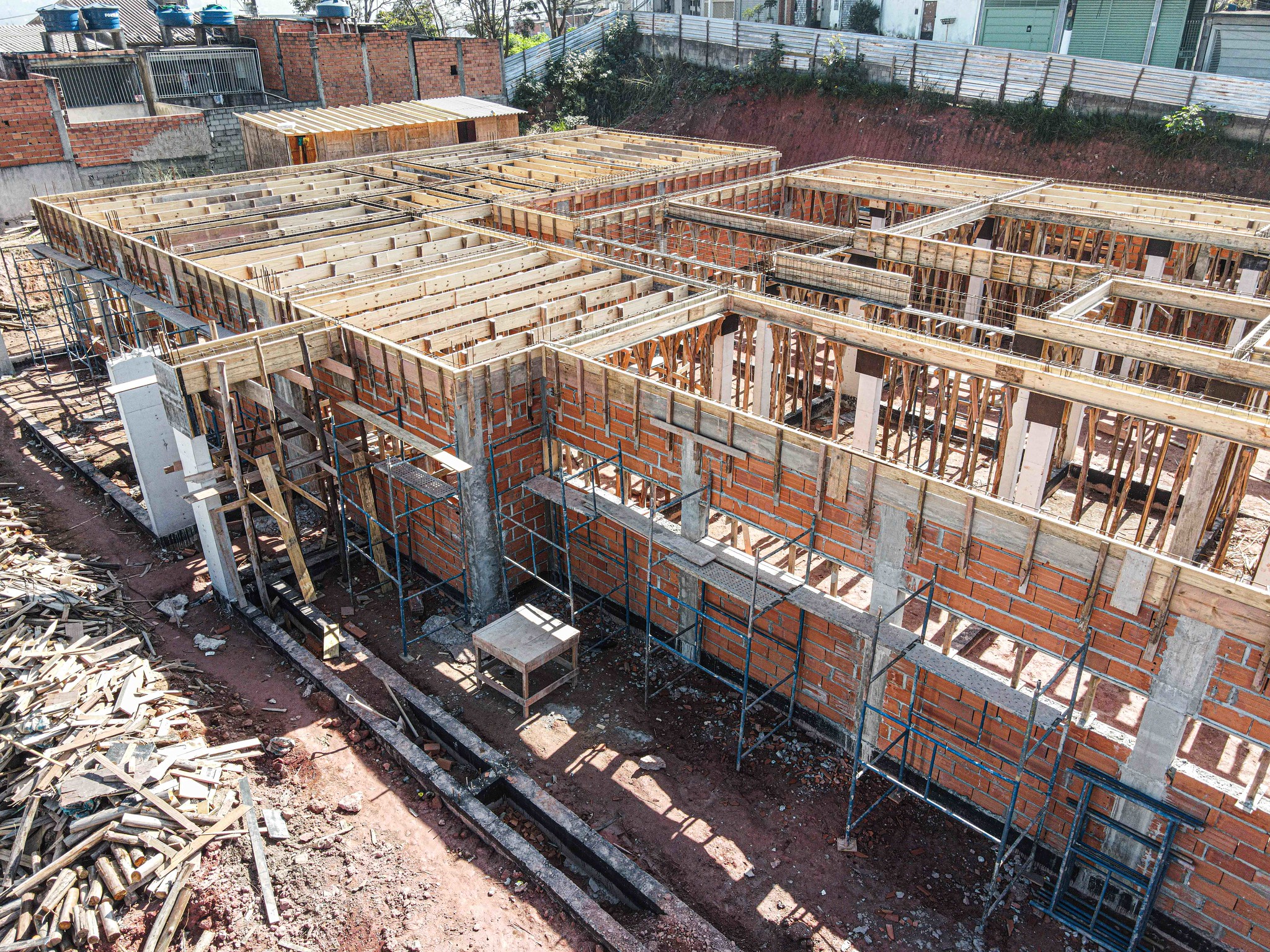 Prefeitura avança na construção da UBS Jardim Bela Vista
